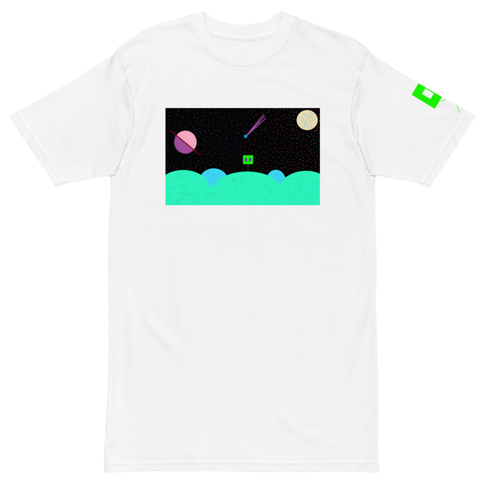 TIINEEGII Men’s Premium Heavyweight Tee - Image 2
